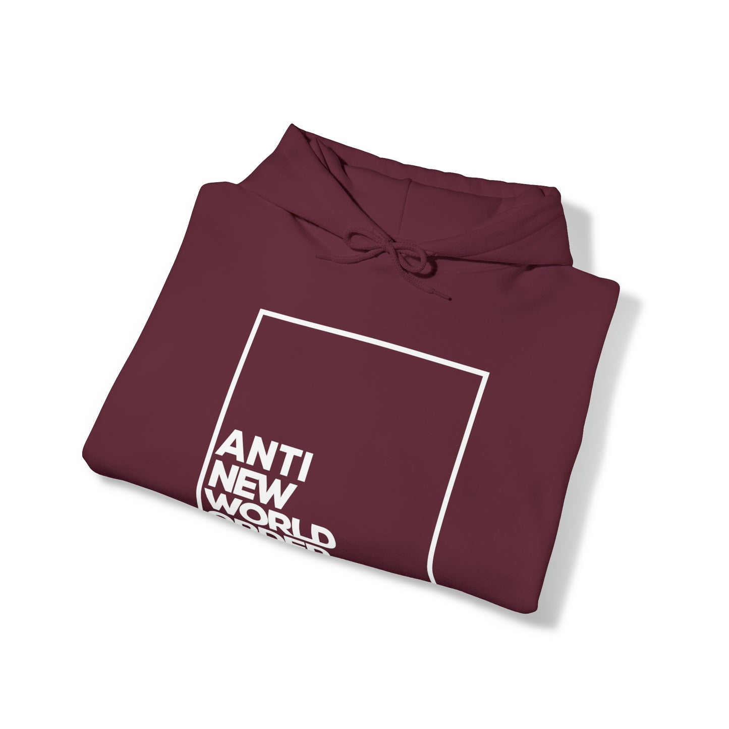 "ANTI NEW WORLD ORDER" Hooded Sweatshirt