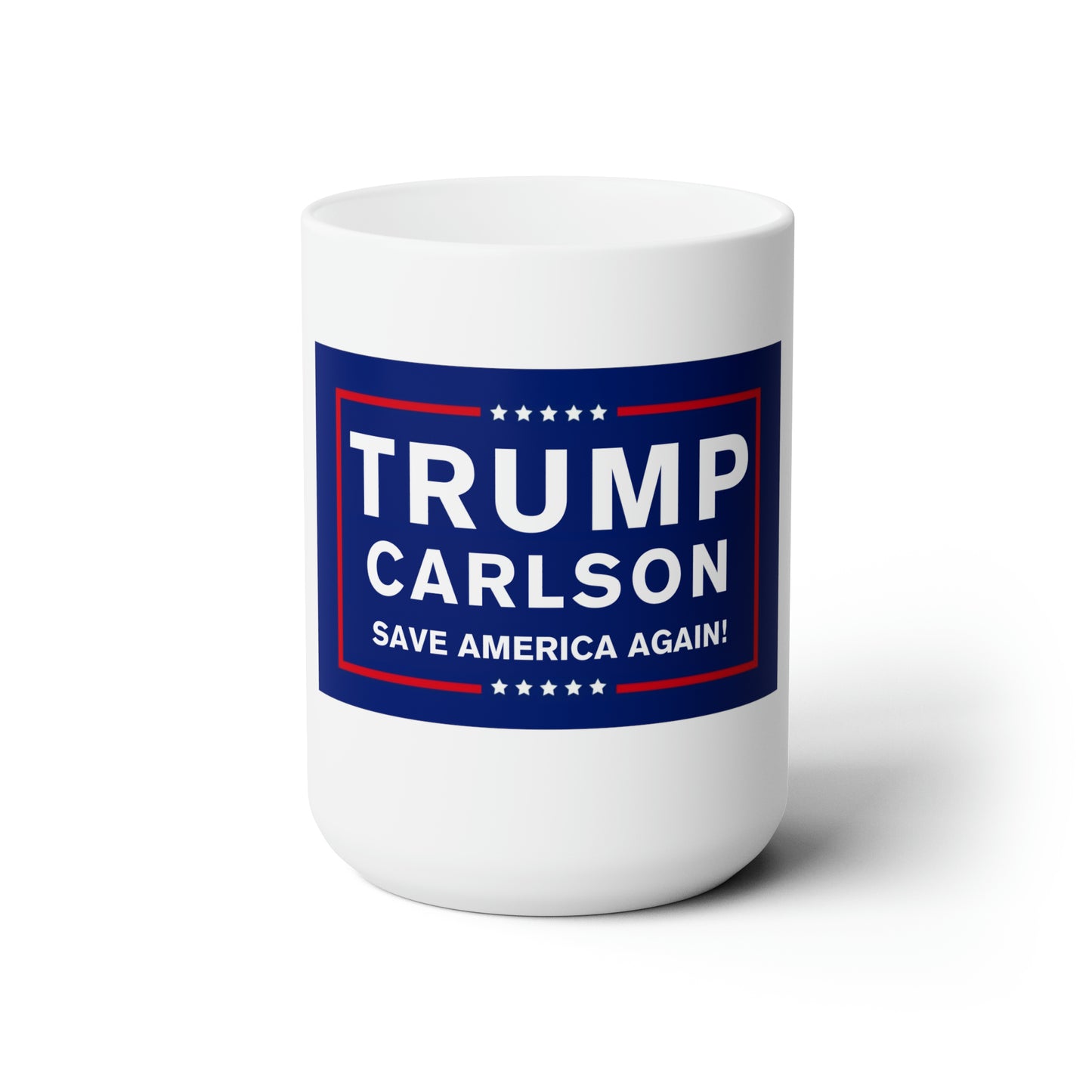 TRUMP/CARLSON 2024 Coffee Mug